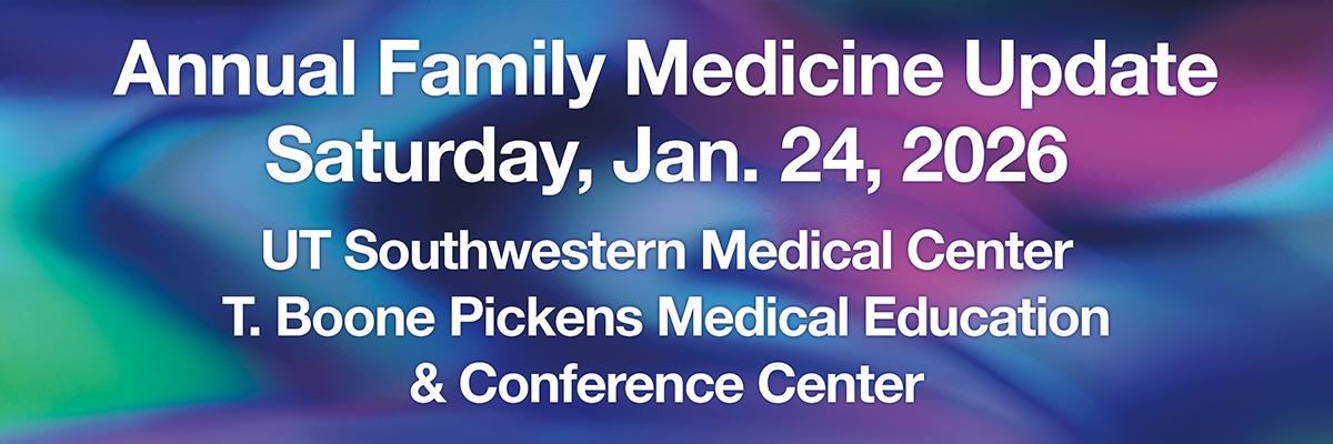 slideshow banner for Annual Family Medicine Update 2026 (RP2601C)